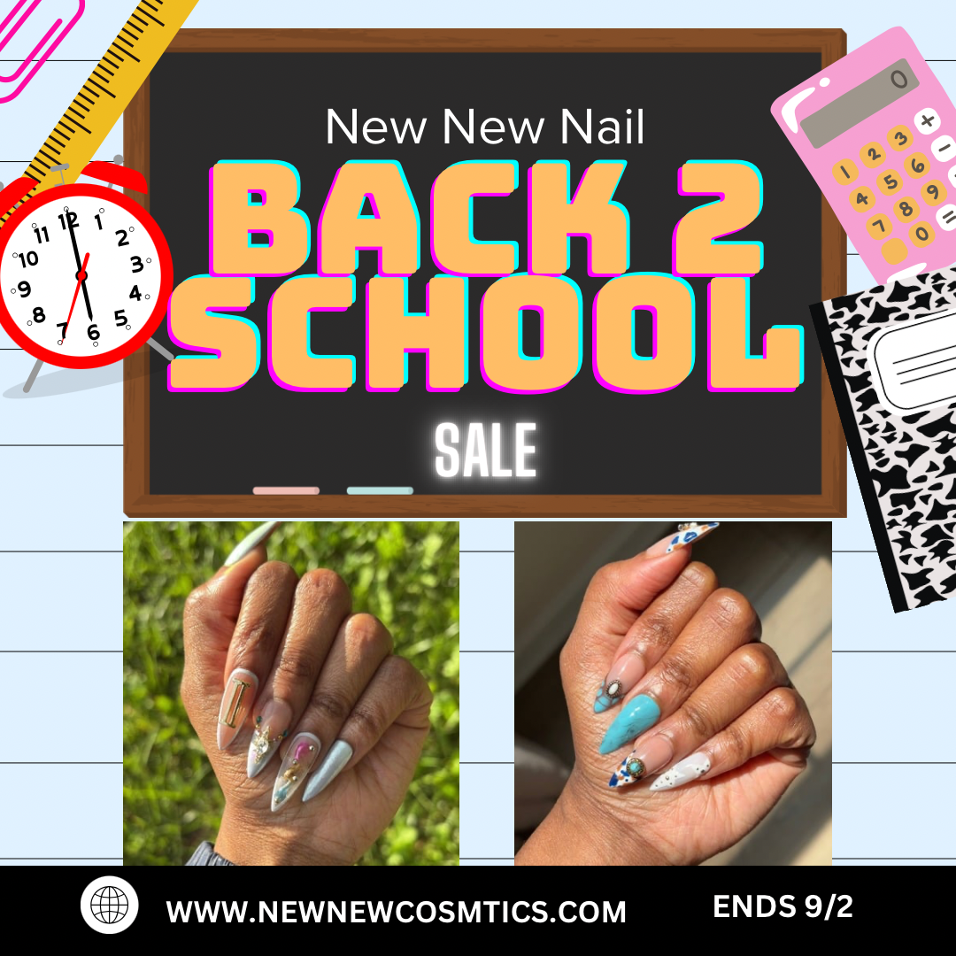 Back 2 School Nail Sale